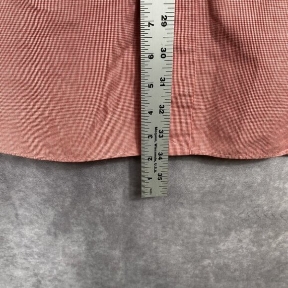 Ralph Lauren Golf Button Down Shirt Mens XL Red Tilden Plaid Preppy Casual - Picture 7 of 9